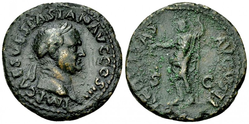 Vespasianus AE As, Aequitas reverse 

Vespasianus ( 69-79 AD). AE As (28 mm, 1...
