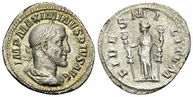 Maximinus I Thrax AR Denarius, Fides reverse 

Maximinus I Thrax (235-238 AD)....