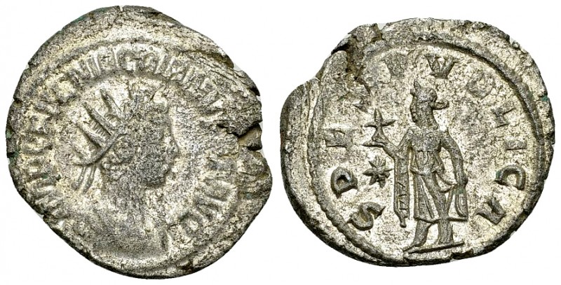 Macrianus BI Antoninianus, Spes reverse, Samosata 

Macrianus (260-261). BI An...
