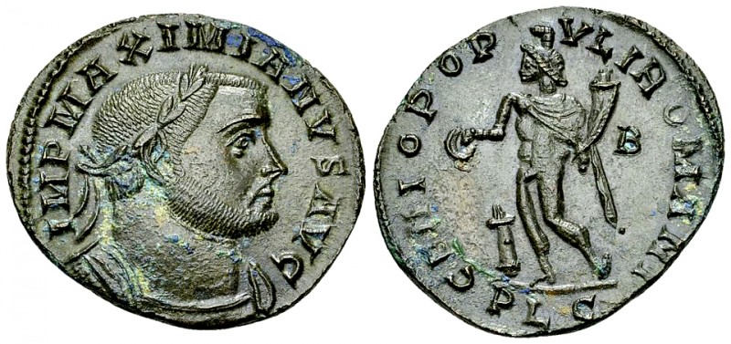 Maximianus Herculius AE Nummus, Lugdunum 

Maximianus Herculius (286-305 AD). ...
