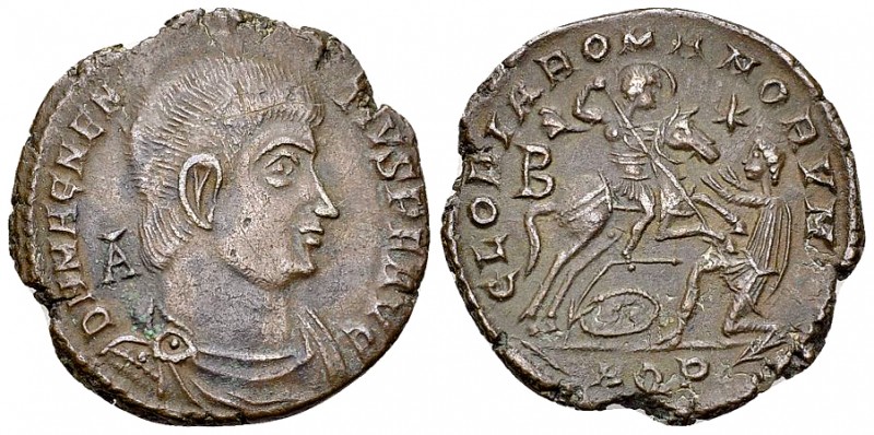 Magnentius AE Nummus, Aquileia 

Magnentius (350-353 AE). AE Nummus (24-25 mm,...