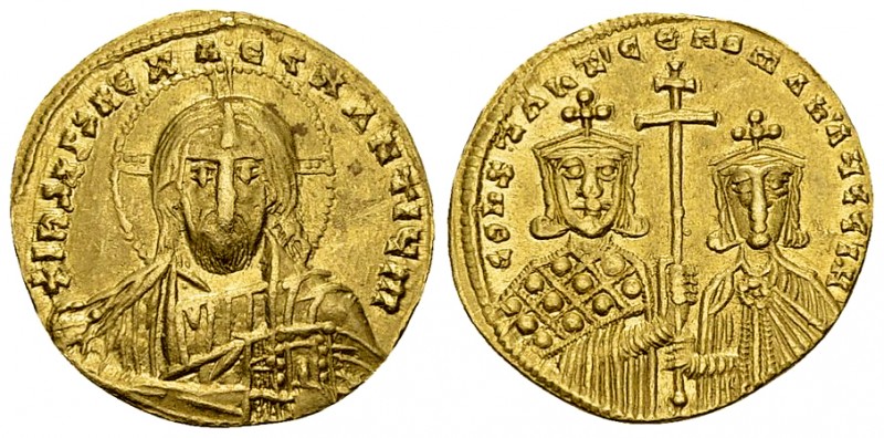 Constantinus VII and Romanus II AV Solidus 

Constantine VII Porphyrogenitus a...
