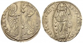 Crusader States, Chios AV Zecchino 

Crusader States. Chios. Imitating a Zecchino by Andrea Dandolo (1343-1354). AV Zecchino (3.44 g).
Gamberini 34...