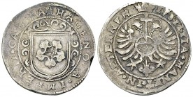 Hagenau, AR Dicken s.d. 

France, Hagenau. AR Dicken s.d. (vers 1610-1620) (8.23 g).
Engel/Lehr 14.

Jolie TTB.
