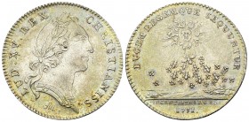 Louis XV, AR Jeton 1731 

France, Royaume. Louis XV. AR Jeton 1731 (30 mm, 7.82 g), Secrétaire du Roi.
Gad. 75/76.

Presque SUP.