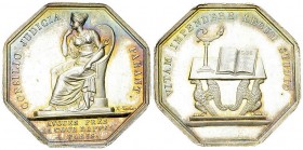 France, AR Jeton s.d., Avocats 

France. AR Jeton octogonal s.d. (34 mm, 16.25 g), Avocats près la cour d'appel à Paris. Par Tirolier.

Jolie pati...