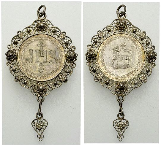 Deutschland, Religiöse AR Medaille o.J. 

Deutschland. Religiöse Silbermedaill...