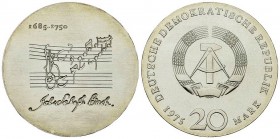 DDR, AR 20 Mark 1975, Bach, Probe

Deutsche Demokratische Republik DDR. AR 20 Mark 1975 (20.68 g). Bach. Probe.
Vgl. AKS 830.

Unzirkuliert.