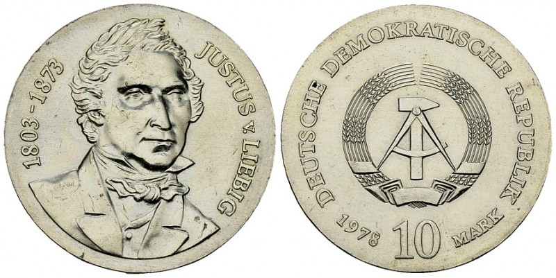 DDR, AR 10 Mark 1978, Liebig 

Deutsche Demokratische Republik DDR. AR 10 Mark...