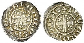 John AR Penny 

Great Britain. John (1199-1216). AR Penny (18-19 mm, 1.34 g), Canterbury.
 S. 1352.

Nicely toned and very fine.