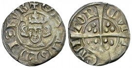 Edward I AR Penny 

Great Britain. Edward I (1272-1307). AR Penny (19 mm, 1.40 g), Canterbury.
S. 1419.

Nicely toned. Good very fine.
