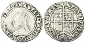 Elizabeth I AR Shilling, London 

Great Britain. Elizabeth I (1558-1603). AR Shilling (31 mm, 5.75 g), London.
S. 2555.

Fine.