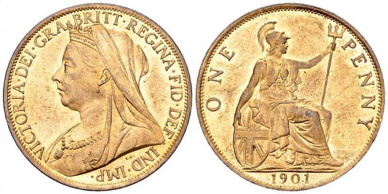 Victoria AE Penny 1901 

Great Britain. Victoria (1837-1901). AE Penny 1901 (9...