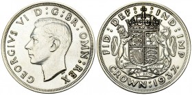 George VI AR Crown 1937 

Great Britain. George VI. AR Crown 1937 (28.16 g).
KM 857.

Cleaned. Good extremely fine.