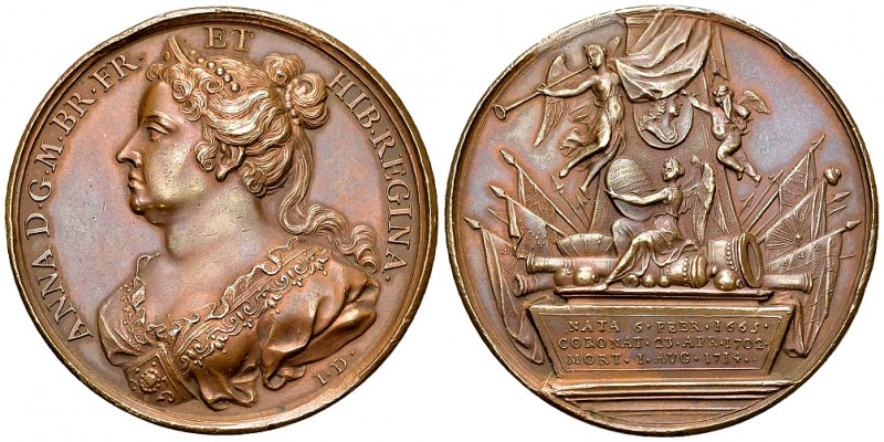 Great Britian AE Medal 

Great Britain. AE Medal n.d. (1731) (41 mm, 30.96 g),...