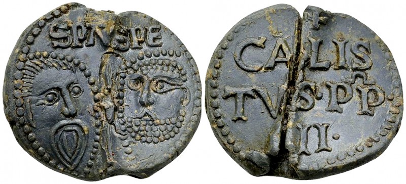 Callistus III Lead Seal 

Stato pontifico. Callistus III (1455-1458). Lead sea...