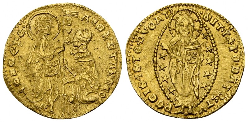 Andrea Contarini, AV Zecchino 

Italia, Venezia. Andrea Contarini (1367-1382)....