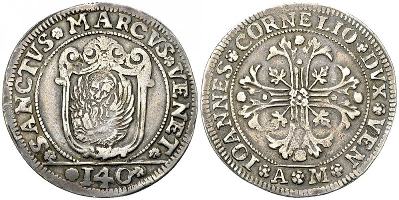Giovanni II Corner, AR Scudo 

Italia. Venezia. Giovanni II Corner (1709-1722)...