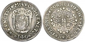 Giovanni II Corner, AR Scudo 

Italia. Venezia. Giovanni II Corner (1709-1722). AR Scudo s.d. (31.48 g).
Paolucci 17.

Bella patina di medagliere...