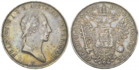 Francesco I, AR Scudo 1825 

Italia. Regno Lombardo-Veneto. Francesco I. AR Scudo 1825 V (25.94 g).
Montenegro 108; P. 55.

Buon BB.