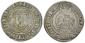 Basel, AR Plappart o.J. 

Schweiz, Basel, Stadt. AR Plappart o.J. (1.91 g).
HMZ 2-53c.

Selten. Sehr schön.