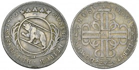 Bern, AR Vierteltaler 1760 

Schweiz, Bern. AR Vierteltaler 1760 (7.93 g).
HMZ 2-220d.

Sehr schön.