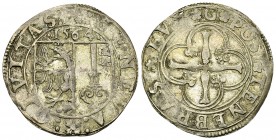 Genf, AR 3 Sols 1564 

Schweiz. Genf /Genève, Stadt. AR 3 Sols 1564 (27-28 mm, 3.83 g).
 HMZ 2-301j.

Gutes sehr schön.