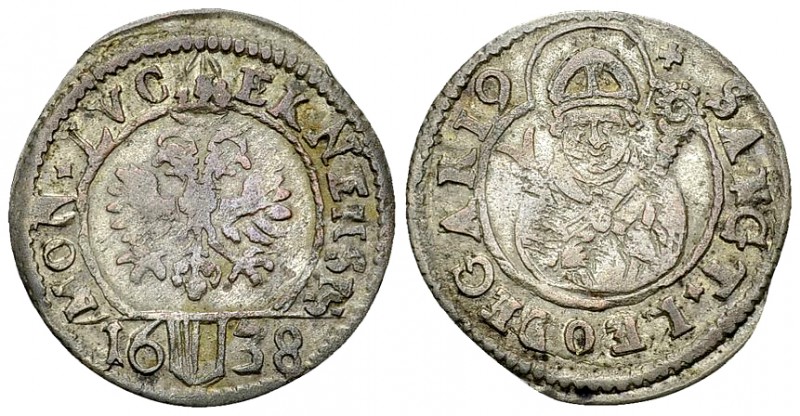 Luzern, BI Schilling 1638 

Schweiz, Luzern. BI Schilling 1638 (21 mm, 1.20 g)...