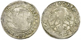 Schaffhausen, AR Batzen 152?, selten 

Schweiz, Schaffhausen. AR Batzen 152? (3.26 g).
HMZ 2-753.

Selten. Gutes sehr schön.