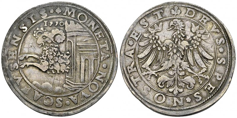 Schaffhausen, AR Taler 1550, selten 

Schweiz, Schaffhausen. AR Taler 1550 (28...