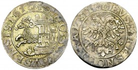Schaffhausen, AR Dicken 1617 

Schweiz, Schaffhausen. AR Dicken 1617 (30 mm, 8.28 g). 
HMZ 2-765d. 

Sehr schön.