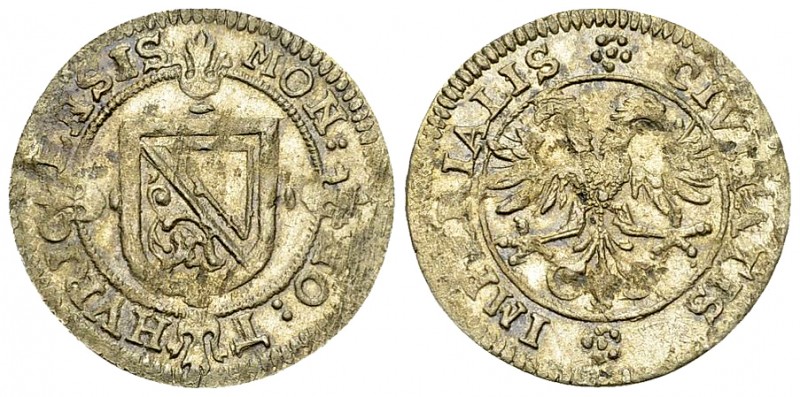 Zürich, BI Schilling o.J. 

Schweiz, Zürich. BI Schilling o.J. (um 1640) (20 m...