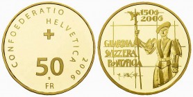 Schweiz, AV 50 Franken 2006 B, Schweizer Garde 

Schweiz, Eidgenossenschaft. AV 50 Franken 2006 B (11.29 g), Bern. Schweizer Garde.
KM 116.

In O...