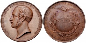 Schweiz/Grossbritannien, AE Medaille 1851 

Schweiz/Grossbritannien. AE Medaille 1851 (44.5 mm, 61.26 g), Ausstellermedaille der Internationalen Ind...