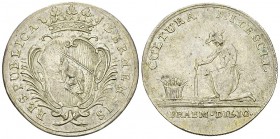 Bern, AR Gärtnerpfennig o.J. 

Schweiz, Bern. Schulprämien. AR Gärtnerpfennig o.J. (30.5 mm, 6.73 g).
Meier/Häusler 168var.

Seltene Variante mit...