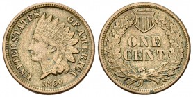USA AE Cent 1860 

USA. AE Cent 1860 (4.65 g). Indian Head Cent.
KM 90.

Nick on edge, otherwise, extremely fine.