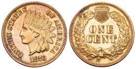 USA AE Cent 1876 

USA. AE Cent 1876 (3.00 g).
KM 90a.

Scarce. Cleaned, otherwise, extremely fine.