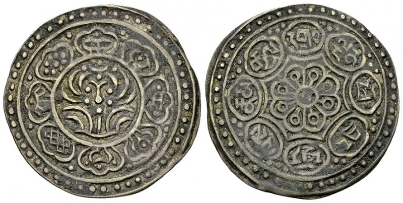 Tibet AR Tangka n.d. (1909) 

Tibet. AR Tangka n.d. (1909) (28 mm, 4.23 g).
K...