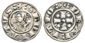 Arezzo, Repubblica XIII Sec. Post 1250
Grosso da 12 denari, AG 1.20 g.
Ref : MIR 8, CNI 13/15
Conservation : Superbe