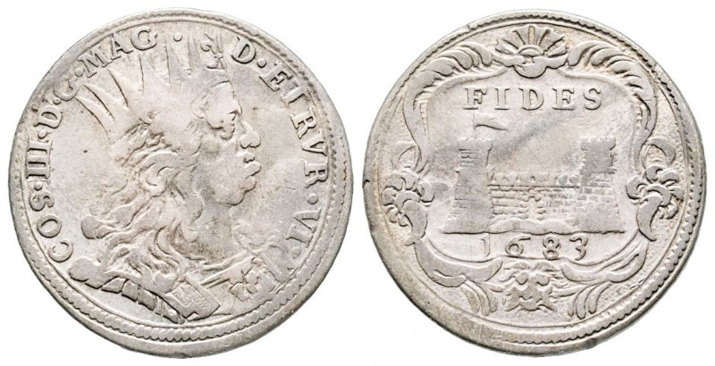 Livorno, Cosimo III de' Medici Granduca 1670-1723
Quarto di Tollero, 1683, AG 6....