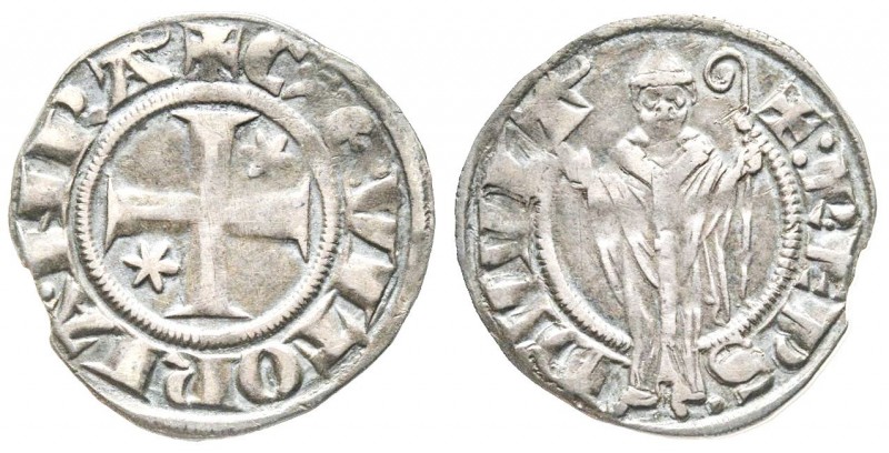 Volterra, Ranieri de' Ricci, Vescovo 1291-1301
Grosso agontano da 20 denari, AG ...