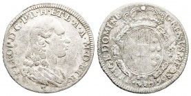 Firenze, Pietro Leopoldo di Lorena 1779-1789
Paolo, 1790, AG 2.48 g.
Ref : MIR 390/3 (R2), CNI 188
Conservation : presque TTB. Très Rare