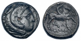 MACEDONIA. Casandro. AE 19 mm (306-297 a. C.). AE 6,81 g. COP-1142. MBC-/MBC.