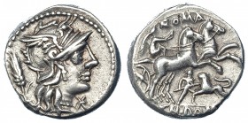 DOMITIA. Denario. Roma (128 a.C.). FFC-680. SB-14. MBC+.