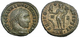 MAXIMINO II. Follis. Alejandría (312-313). Marcas: *, N y palma - B en el campo; ALE en el exergo. R/ GENIO AVGVSTI. RIC-160b. EBC-. Ex C. Dattari.