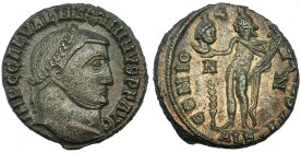 MAXIMINO II. Follis. Alejandría (312-313). Marcas: *, N y palma - Z en el campo; ALE en el exergo. R/ GENIO AVGVSTI. RIC-160b. R. P. O. EBC-/EBC. Ex C...