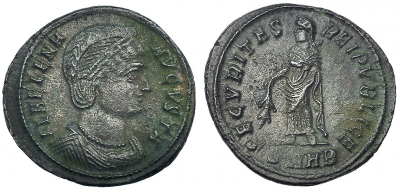 ELENA, MADRE DE CONSTANTINO I. Follis. Heraclea (325-326). SMHB en el exergo. R/...