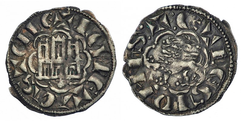 ALFONSO X. Noven. Coruña. III-264.1. MBC+. Escasa.
