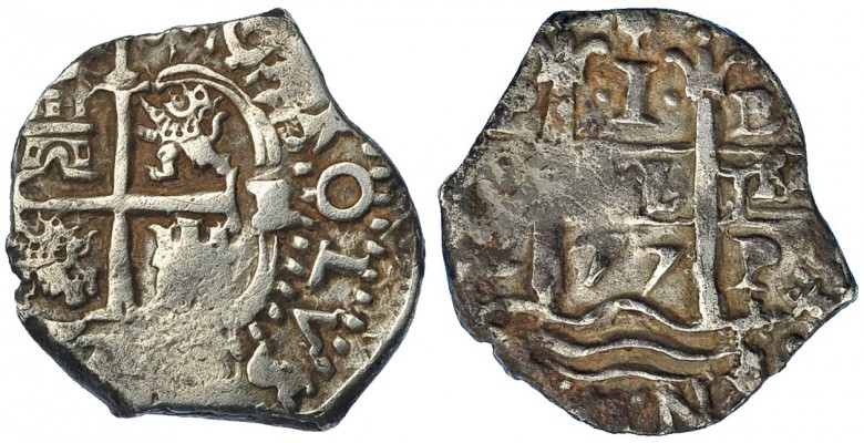 Real. 1677. Potosí. E. CA-713. Vanos. MBC.