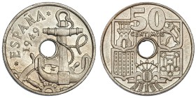 50 céntimos. 1949 * E-51. VII-286. B. O. SC.